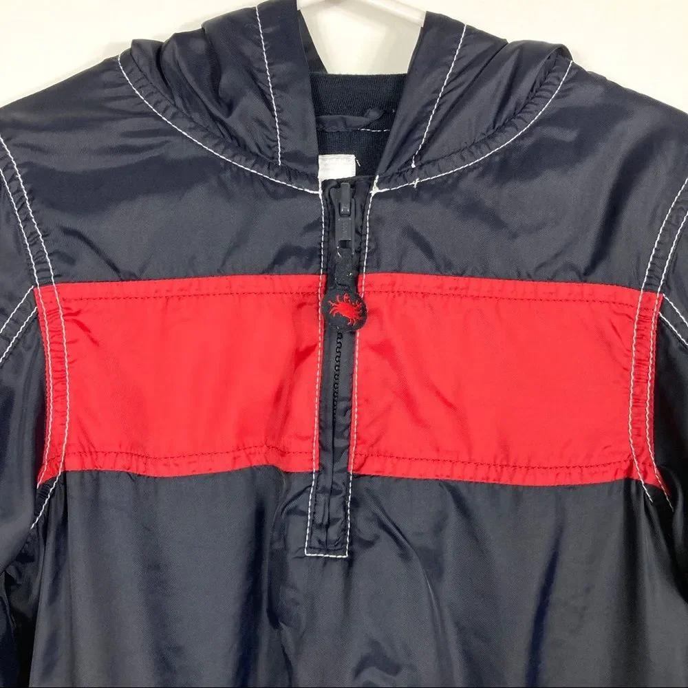 Gymboree Black and Red Hooded Jacket